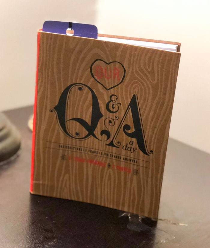 For The Couple That Wonders And Wanders Together - A 3-Year Q&A Journal Providing The Space To Grow, Laugh, And Reflect