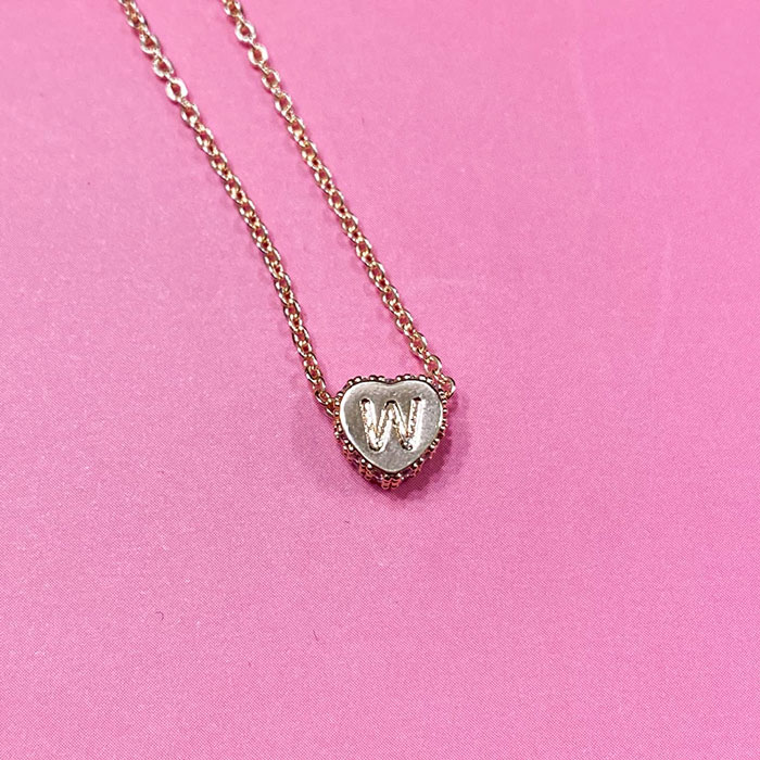Make Her Smile With This Personalized Initial Heart Necklace, A Perfect Token Of Affection That Blends Style And Sentiment Beautifully