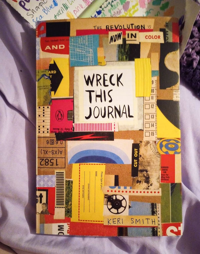 The 'Wreck This Journal: Now In Color' Is A Playground For Creative Expression, Guaranteed To Spark Joy On A Dull Day!