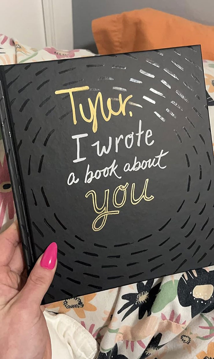 Fill This 'I Wrote A Book About You' Book With Quirky Anecdotes And Cherished Memories To Create A One-Of-A-Kind Personal Gift That Tells Your Own Uniquely Wonderful Love Story!