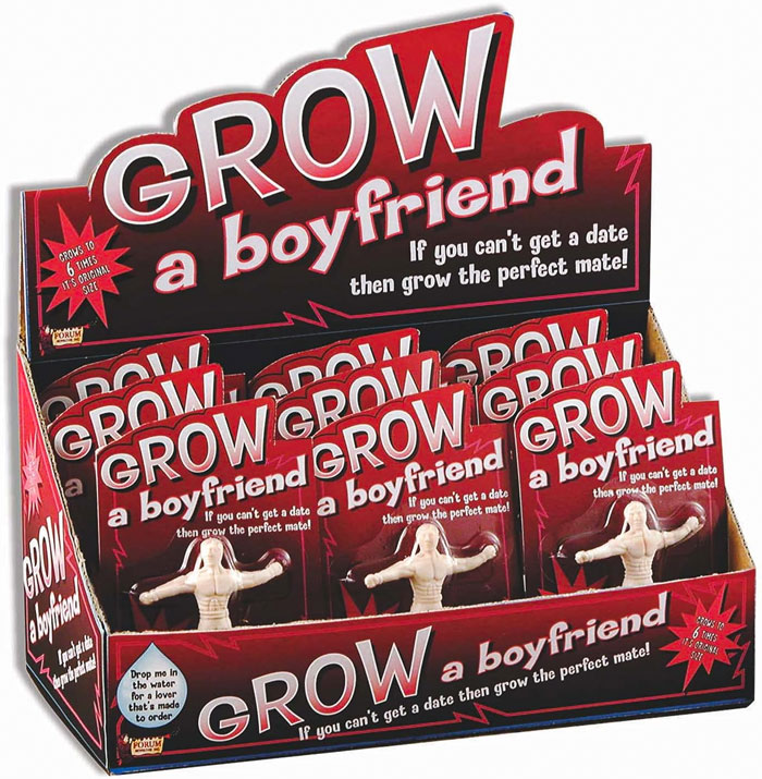 Get A Laugh And A New Companion With 'Grow A Boyfriend' Gag Gift - Water, Wait And Voila, Instant Friend!