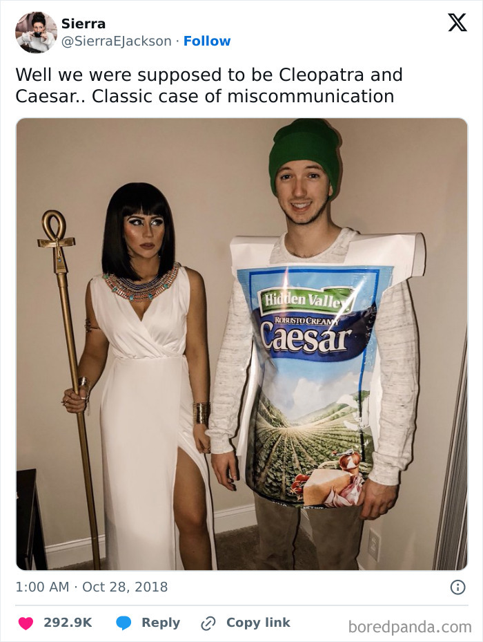 Costume Fail