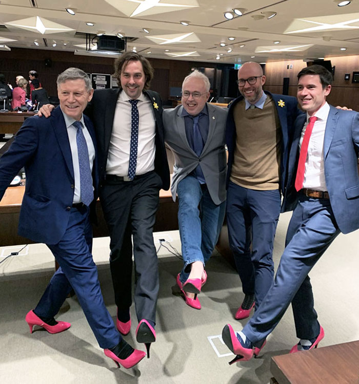 Canadian Lawmakers Wore Pink Heels To Bring Awareness To Violence Against Women