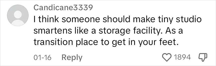Guy Shares That He Lives In A Storage Unit, Because It's Much Cheaper Than An Apartment