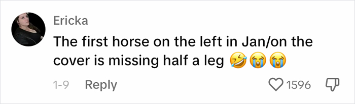 Woman Thinks She Bought A Simple Horse Calendar, Starts Noticing Odd Things Pop Up Woman Thinks She Bought A Simple Horse Calendar, Starts Noticing Odd Things Pop Up