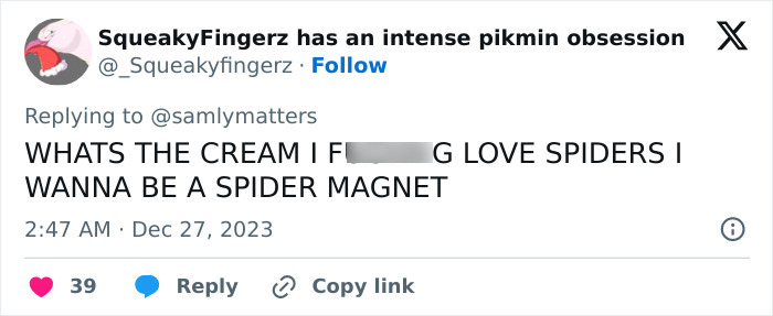 Sephora Lotion Goes Viral When Users Start Noticing Way More Spiders Around After Applying It Sephora Lotion Goes Viral When Users Start Noticing Way More Spiders Around After Applying It