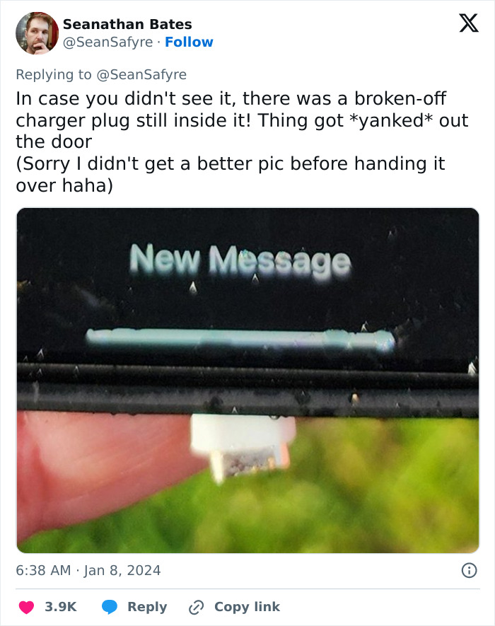 Phone Survives Falling From The Already Viral Alaska Airlines Flight Where A Door Was Lost Phone Survives Falling From The Already Viral Alaska Airlines Flight Where A Door Was Lost