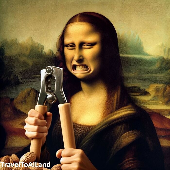 Mona Lisa: Moments After The Doodle (9 Pics)