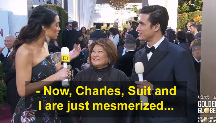 Interviewer Mispronouncing Charles Melton's Mother's Name