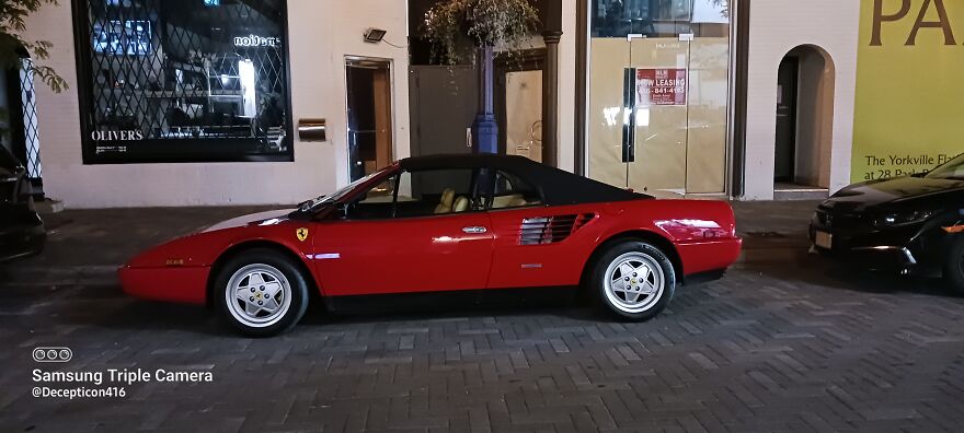 Don't Often See A Ferrari Mondial