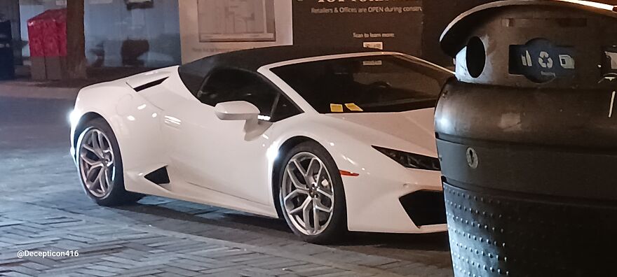 Lamborghini Hiding In The Garbage 🗑