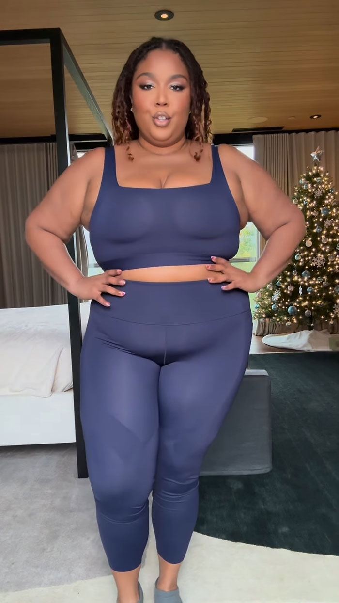 Lizzo Shows Off Slimmed-Down Figure While Modeling Her Shapewear Line Lizzo Shows Off Slimmed-Down Figure While Modeling Her Shapewear Line