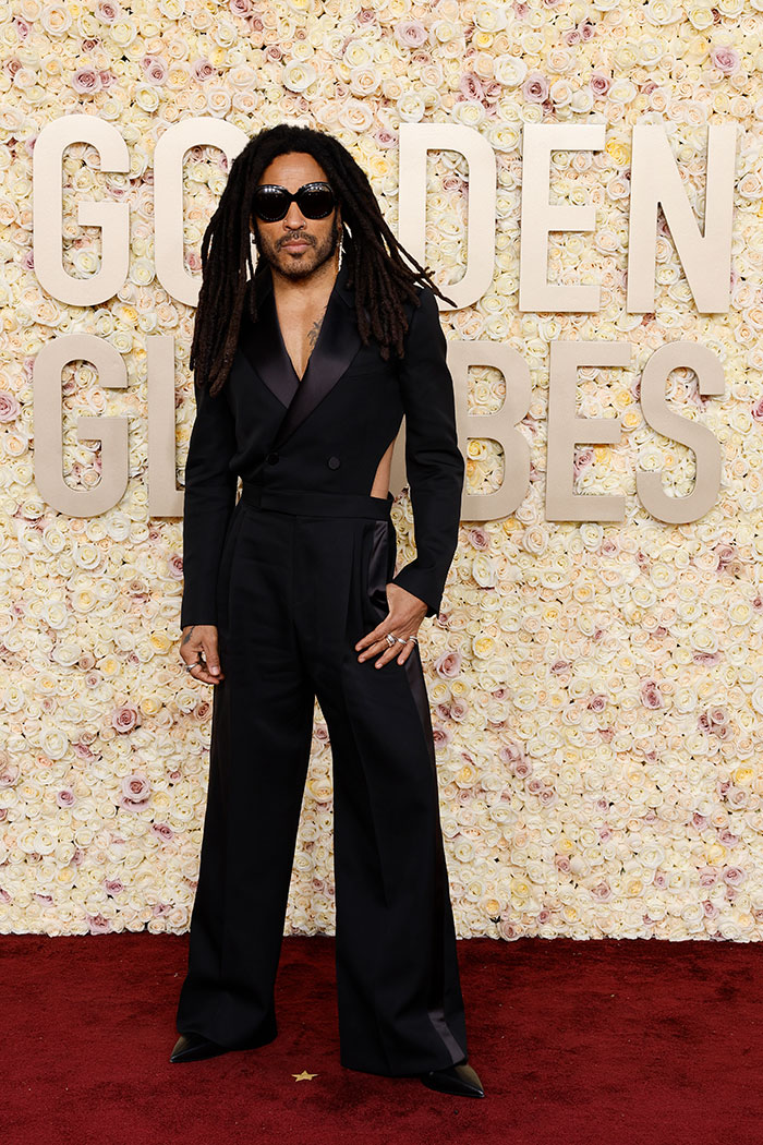 Lenny Kravitz Rocks In An Alexander Mcqueen Jumpsuit