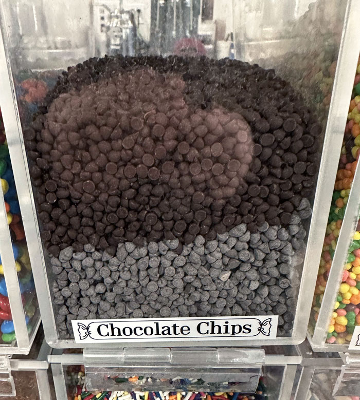 Chispas de chocolate nuevas vs viejas