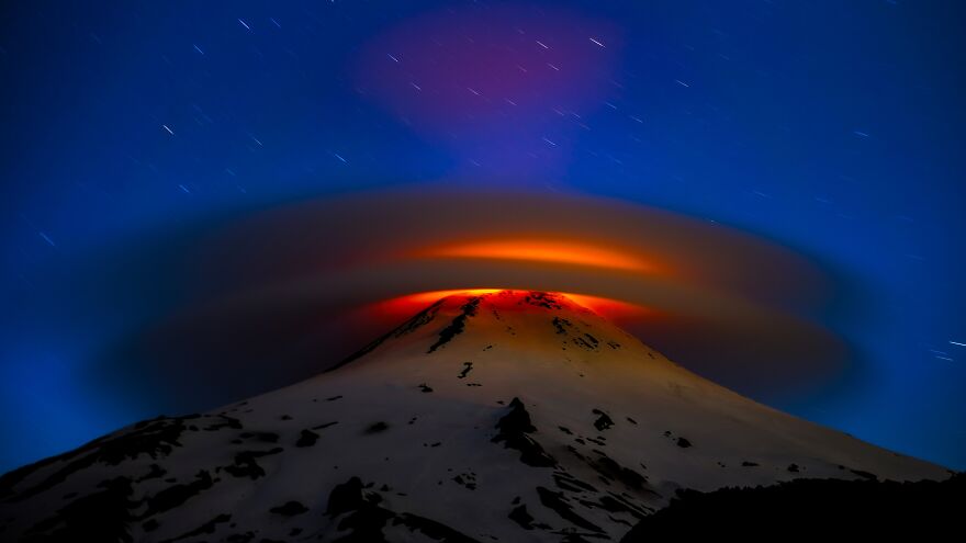 Gold In Nature: "The Perfect Cloud" By Francisco Negroni, Chile