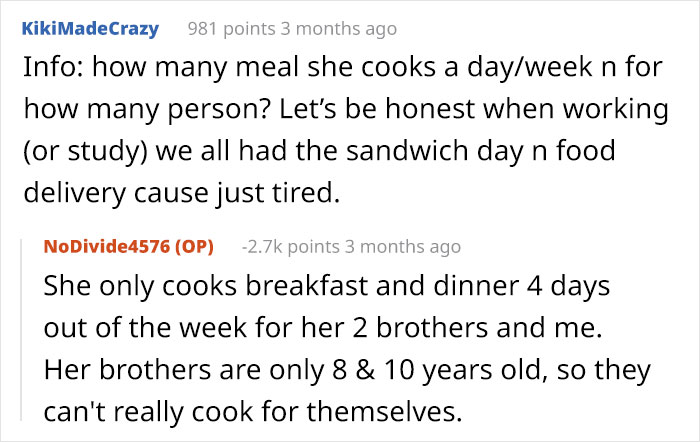 "Am I The Jerk For Expecting My Daughter To Stick To Our Chores-For-Rent Deal?" "Am I The Jerk For Expecting My Daughter To Stick To Our Chores-For-Rent Deal?"