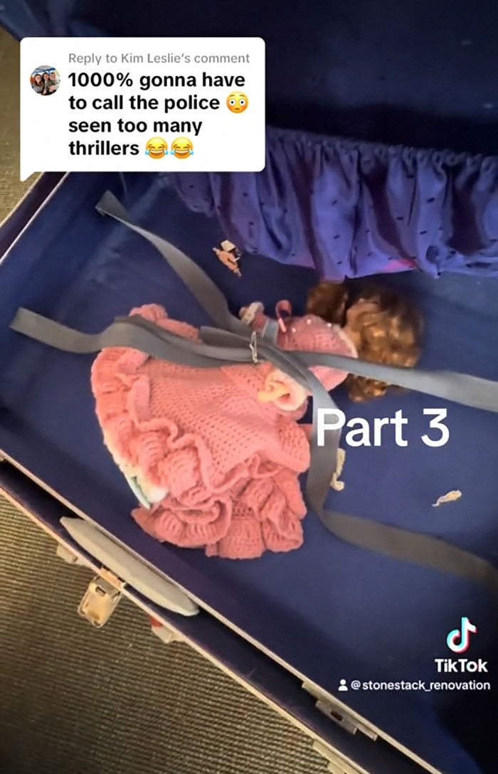 Internet Urges Couple To Leave Home After Finding Suitcase With Eerie Contents While Renovating Internet Urges Couple To Leave Home After Finding Suitcase With Eerie Contents While Renovating