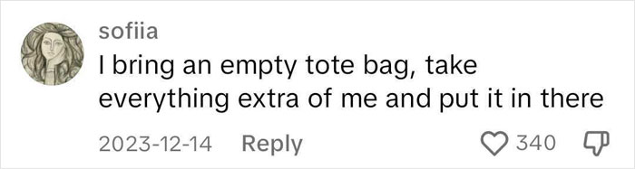 “Works Like A Charm”: Traveler Shares How She Brings So Much Stuff On Airplane Without Paying Extra “Works Like A Charm”: Traveler Shares How She Brings So Much Stuff On Airplane Without Paying Extra