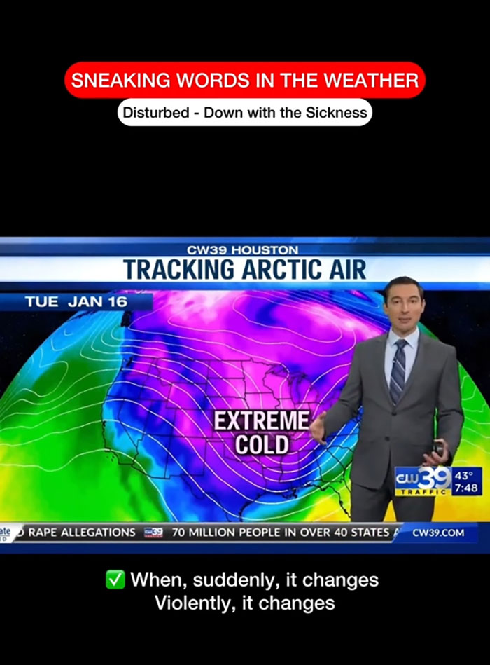 Challenge Accepted: Metal Band's Lyrics Get Snuck On Weather News Report By Meteorologist