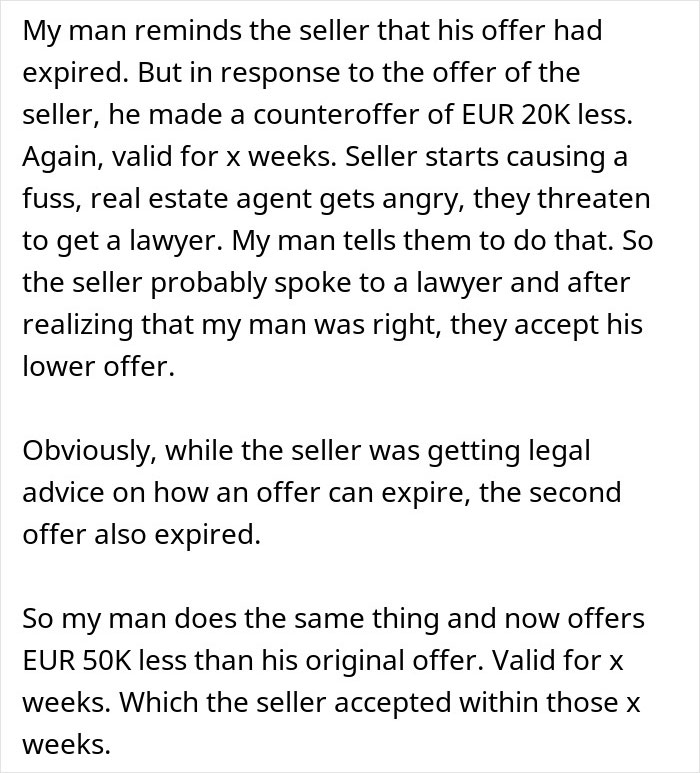 Woman Has Enough Of Annoying Realtor And Just Buys Another House, Sending Him Into Panic Woman Has Enough Of Annoying Realtor And Just Buys Another House, Sending Him Into Panic