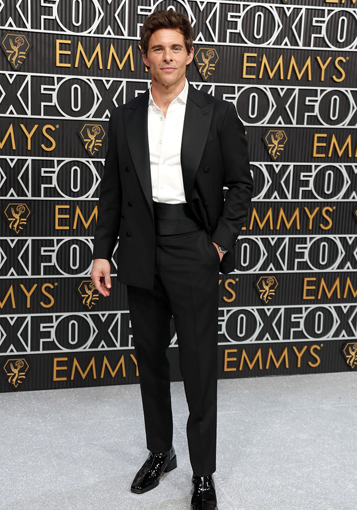 James Marsden Was Chic In A Canali Suit