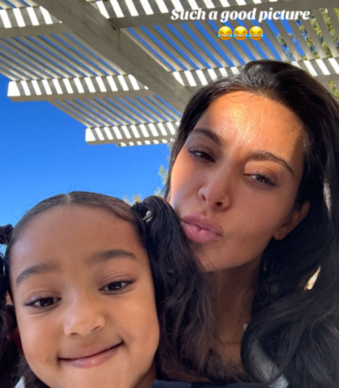 “She Looks More Real”: Kim Kardashian’s Textured Skin Exposed By North West’s Photodump