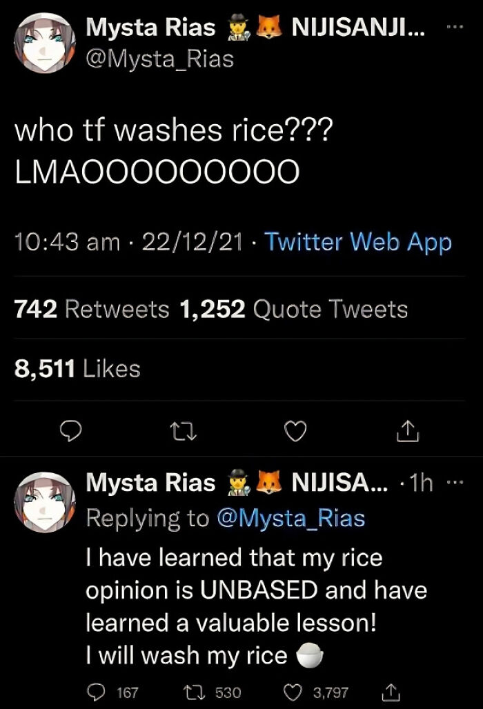 Why Would You Not Wash Your Rice In The First Place Bro???