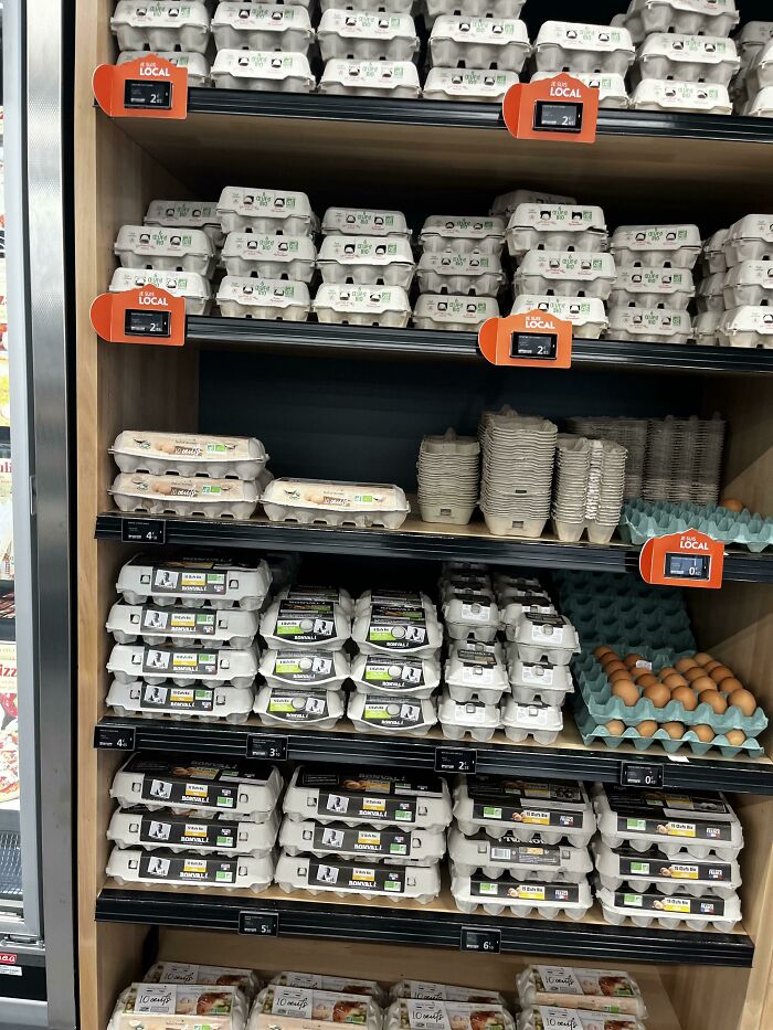 Supermarkets In Europe Keep Their Eggs Unrefrigerated
