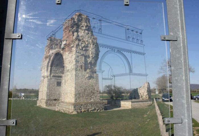 A Clever Way To Show How Ancient Ruins Looked Like
