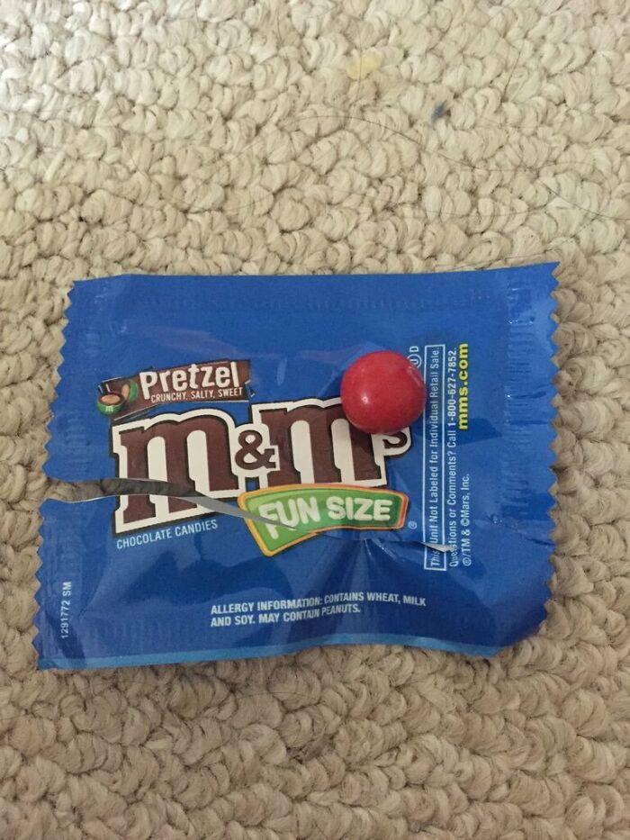 Only Got One M&m