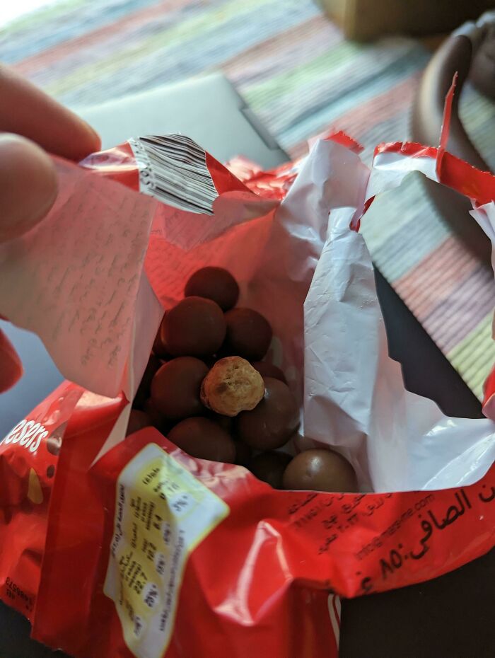 One Of My Maltesers Didn't Have Chocolate On It