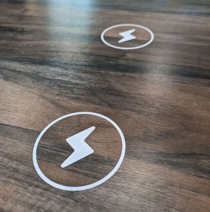 They Installed Wireless Chargers Integrated Into The Tables In KFC (In Canada)