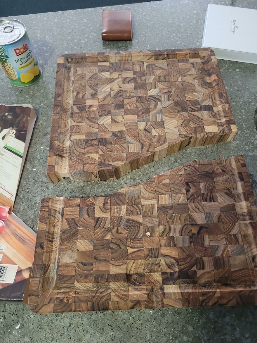 My Cutting Board Delivered With A Small Defect