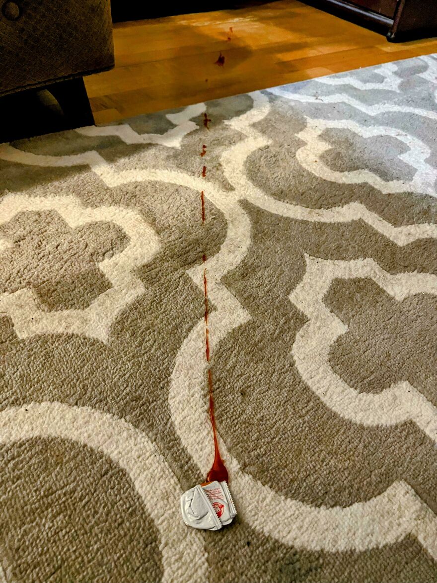 Stepped On A Ketchup Packet