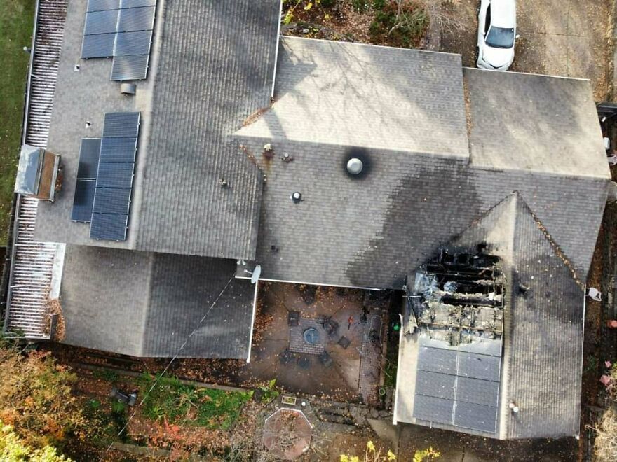 Grandparents House Caught Fire While They Were Away For Thanksgiving