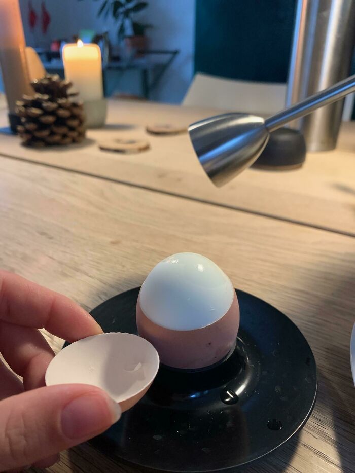This Egg My Sister Opened Today