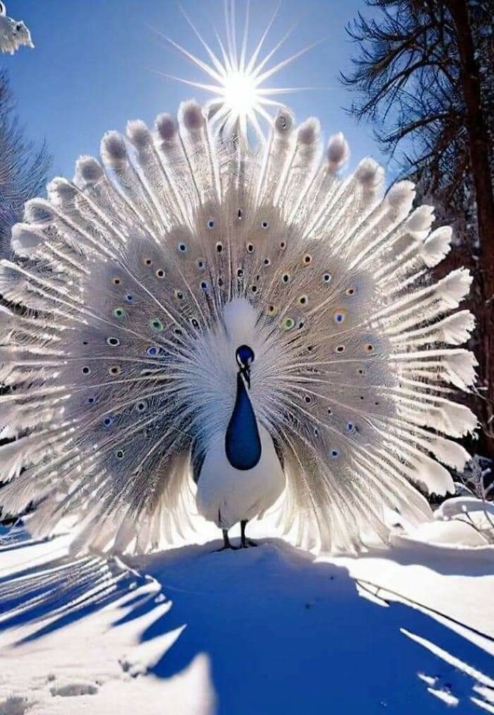 Photo Of A Peacock Bird (Not The Owner)