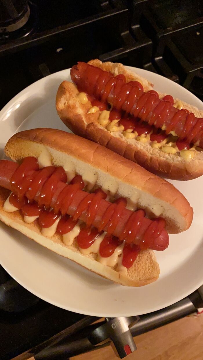 These Hot Dogs I Made While Very High