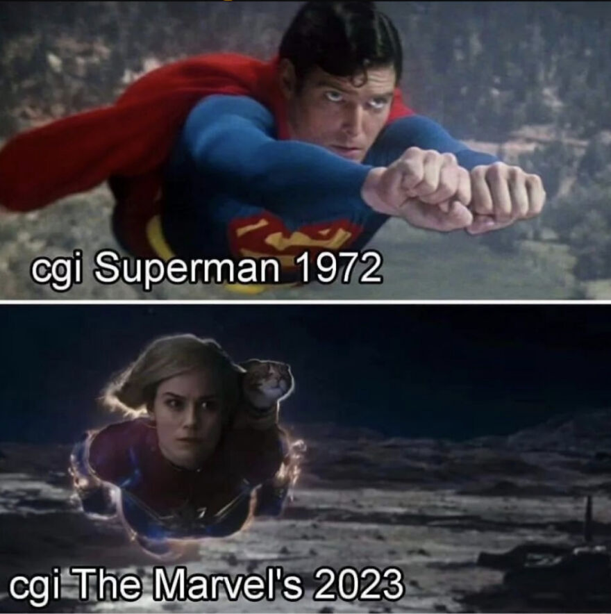 In The Marvels (2023) Wait The Fuck You Mean 2023 Effects?
