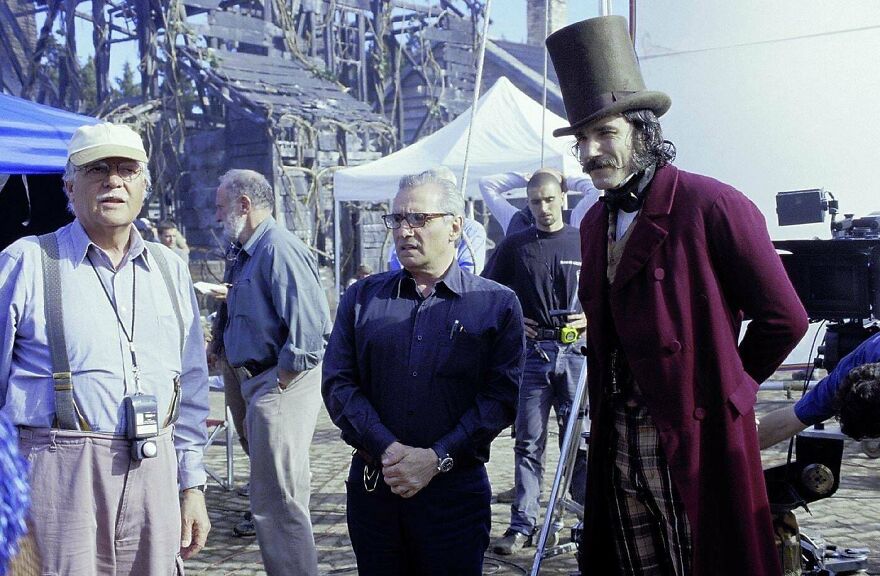 Daniel Day Lewis On The Set Of Wonka (2023) 2 Weeks Before He Was Fired And Recasted In Favor Of Timothée Chalamet.