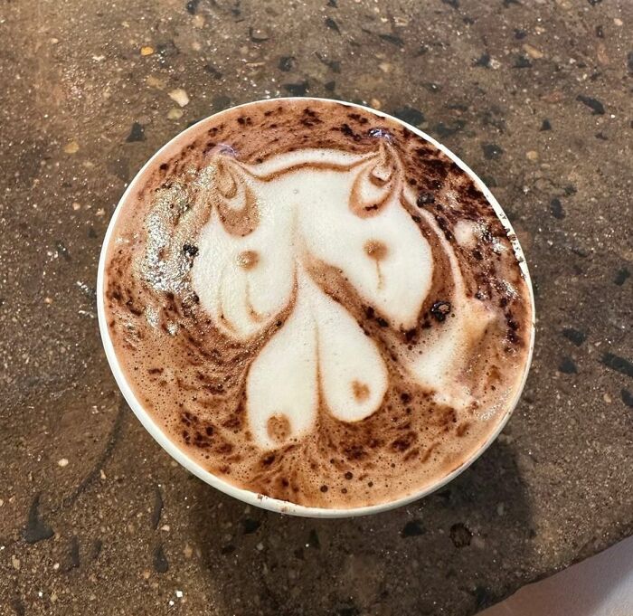 Not All Lattes Art Turn Out How We Hope