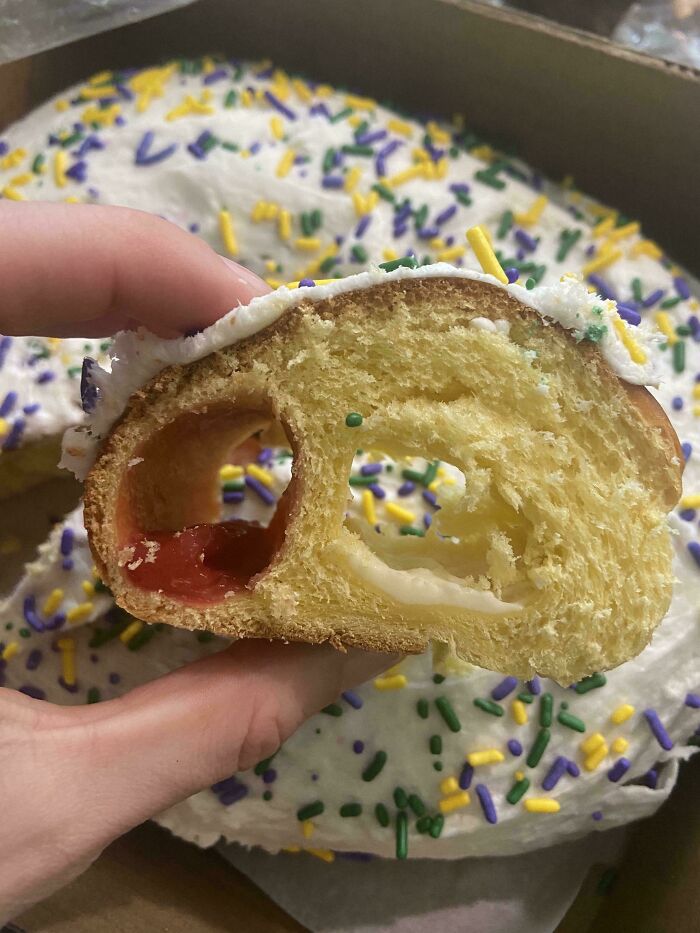 Was So Excited For The First King Cake Of The Year…