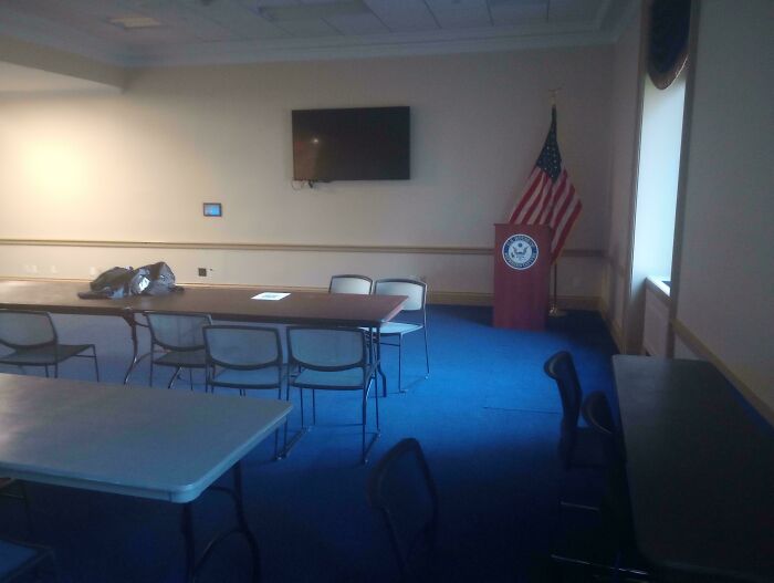 I Have A Meeting At Congress And No One Showed Up
