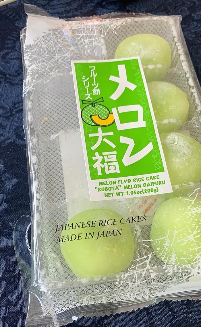 Bite Into Bliss And Let The Japanese Daifuku Make Your Palate Swoon, Because Sometimes Life's Just Better With A Mochi Melon Pillow.