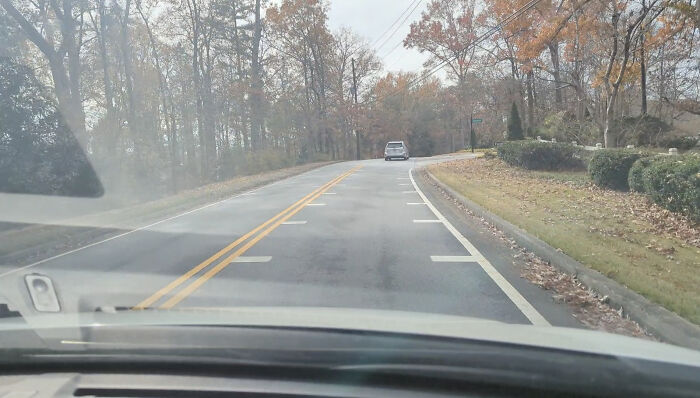 What Are These White Lines/Hash Marks That Appeared On A Short Stretch Of Suburban Road Near My House? They're In Both Lanes, But At Different Intervals In Each Lane. Https://Youtu.be/H0z_f56t_oa?si=bpdgv2j1kyoauqsc
