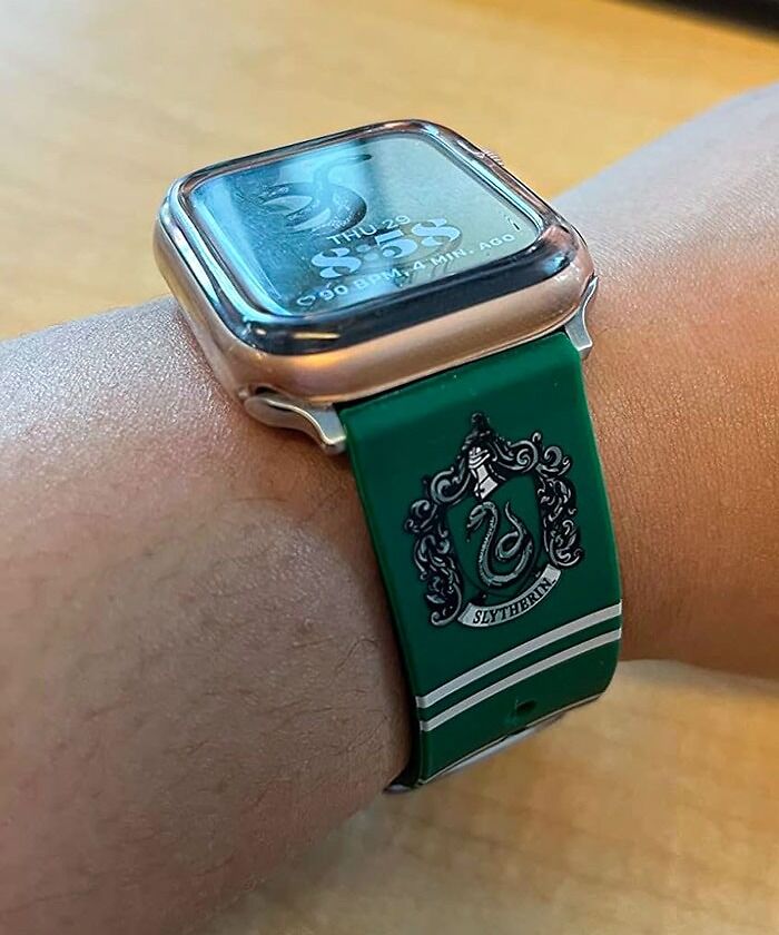 Instant Magic With This Harry Potter Smartwatch Band, Not As Controversial As Hermoine's Time-Turner But Close Enough, Plus, Butterbeer Won't Stain It!