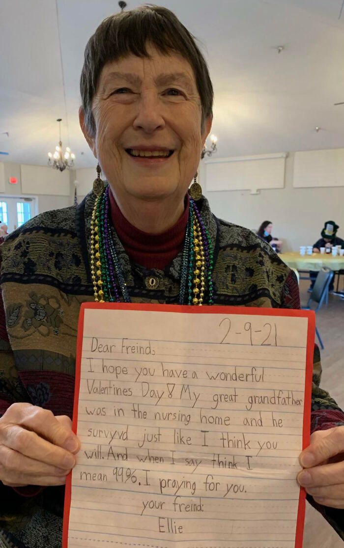 A First-Grade Class Sent Valentine’s Day Cards To A Local Nursing Home. The Teacher Forgot To Proofread