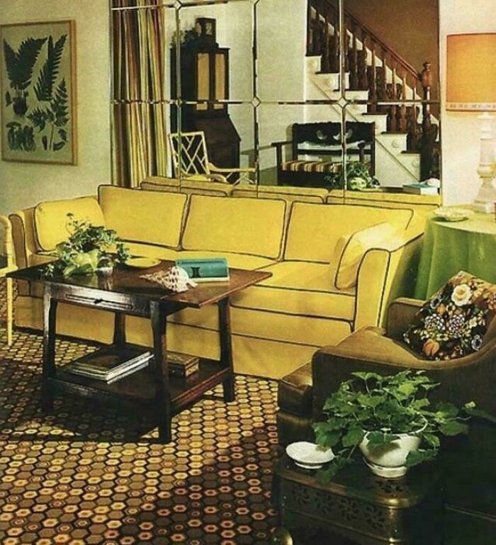 That’s A Lot Of 1970s In One Living Room