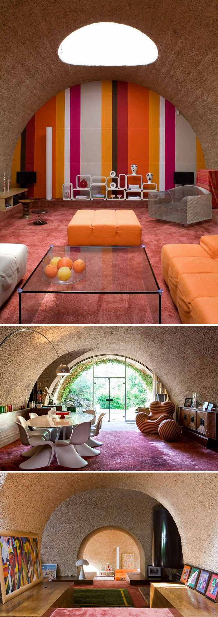 Underground Residence Of French Architect Étienne Fromanger, Designed In 1972