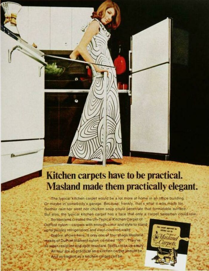 Masland Carpets Ad, 1971